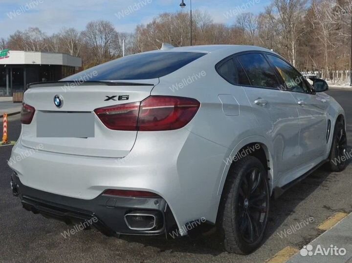 Лезвия BMW X6 F16 с плавниками