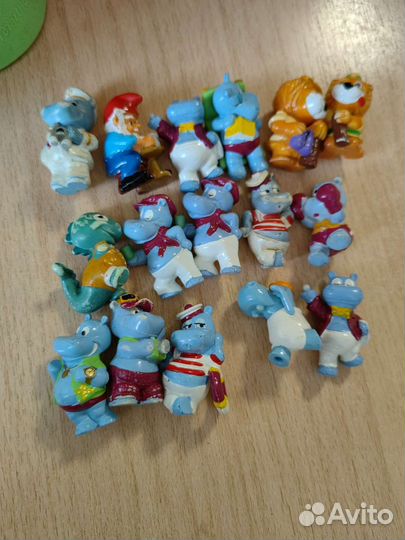 Киндер сюрприз бегемоты и львята