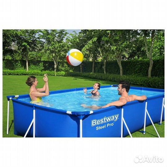 Бассейн каркасный Bestway Steel Pro