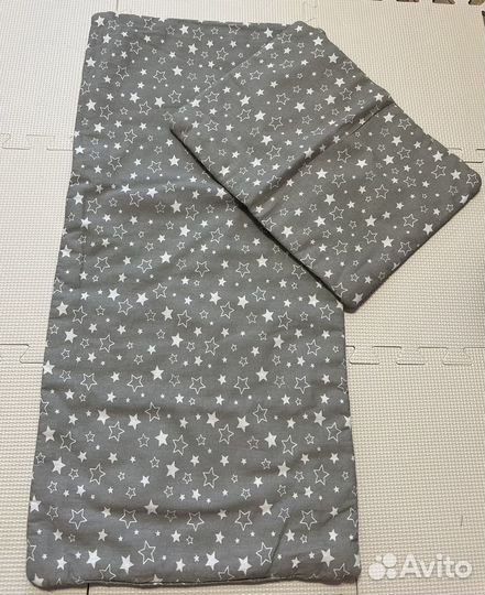 Комплект в коляску: подушка, одеяло и матрас