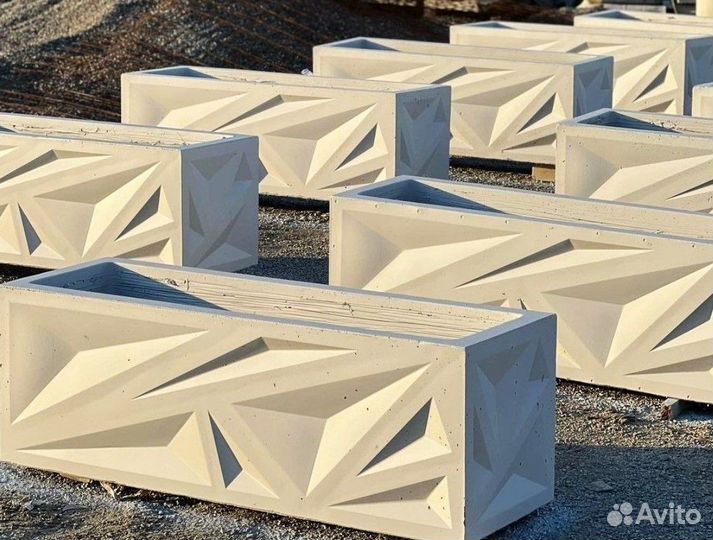 Кашпо, кашпо для туй, кашпо из бетона