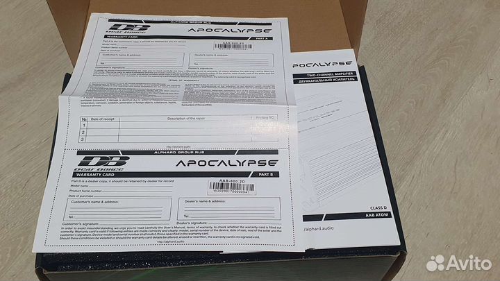 Apocalypse AAB-600.2D Atom