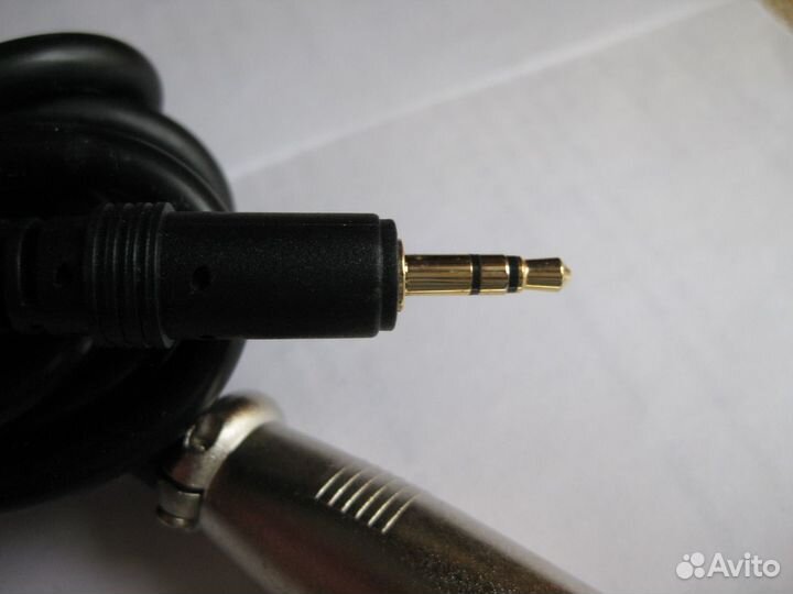 Кабель аудио XLR - jack 3,5