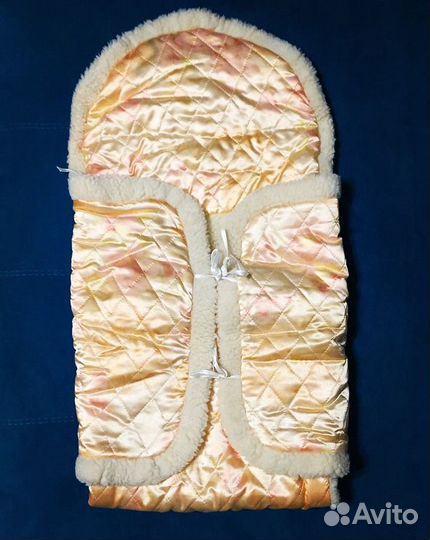 Теплый конверт на выписку