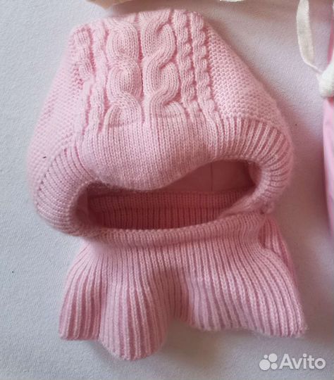 Шапка шлем Журавлик