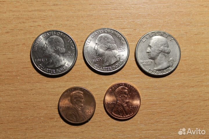 Монеты США и т.д