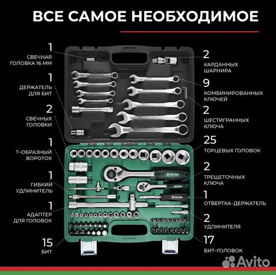 Набор инструментов белак