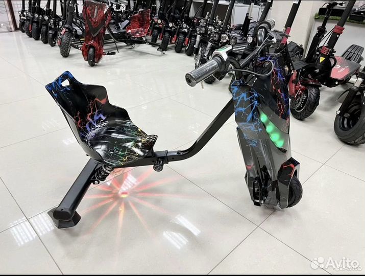 Электро дрифт карт / самокат для дрифта