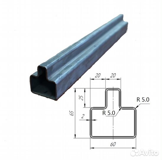 Откатные ворота 4х2 Т-профиль+автоматика Home Gate