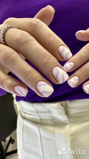 Педикюр с гель лаком, маникюр гель лак