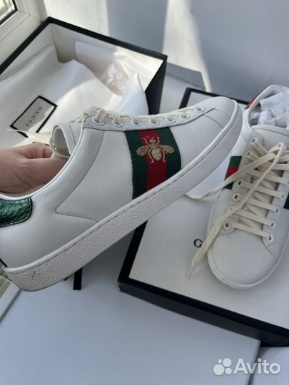 Кеды gucci 37 размер