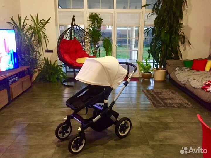 Коляска bugaboo buffalo 2 в 1, сумка и матрас