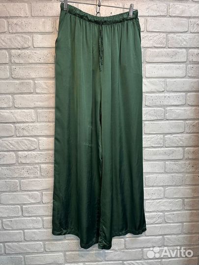 Брюки женские Италия Атласная вискоза