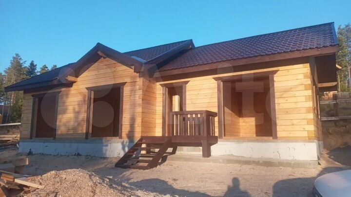 Дом 100 м² на участке 13 сот.