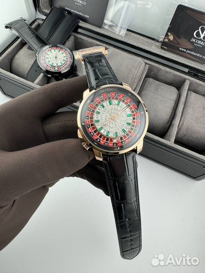 Часы Jacob & Co Casino CA100.AB 44mm Black