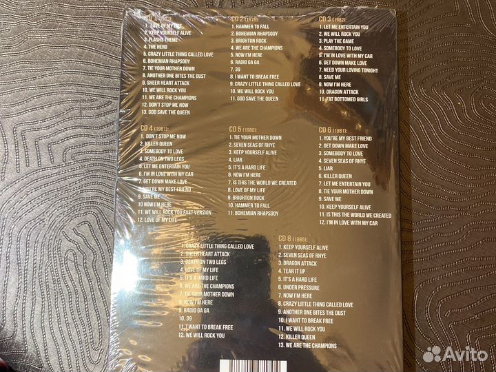 Queen The Best Days 8 CD set