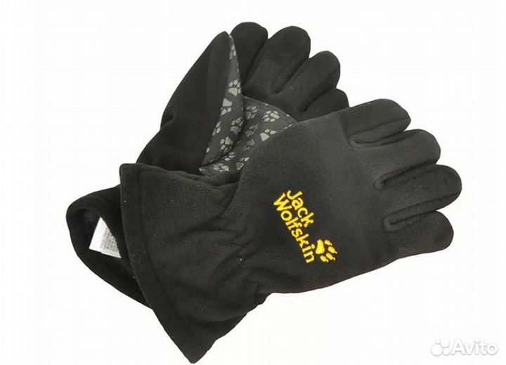 Перчатки флисовые детские Jack Wolfskin