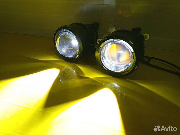 Led противотуманные фары с линзой Renault (Рено)