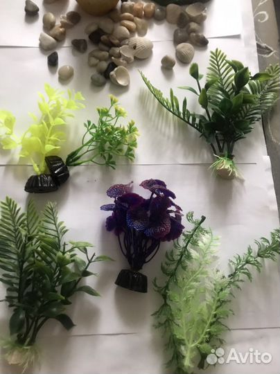 Аквариум с подсветкой и фильтром очистки воды