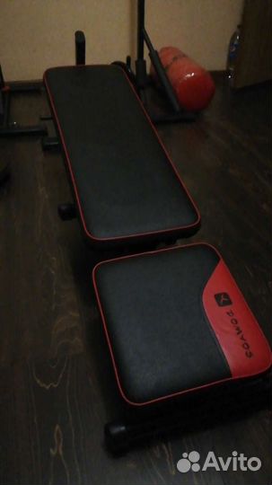 Скамья для жима со стойками