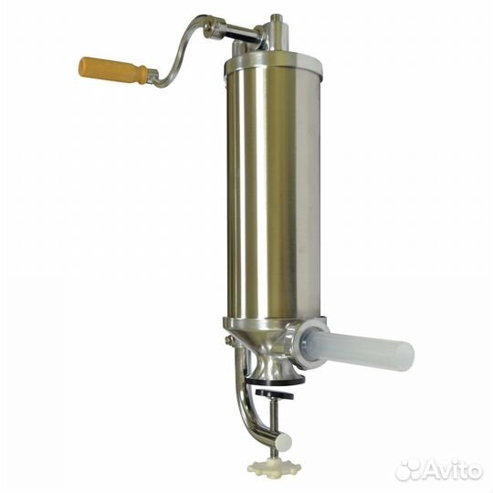 Шприц колбасный вертикальный стальной,1.2кг-4кг