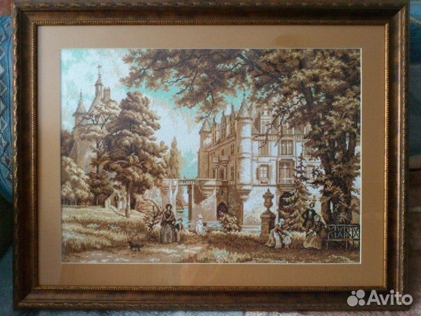 Картины, вышитые крестиком