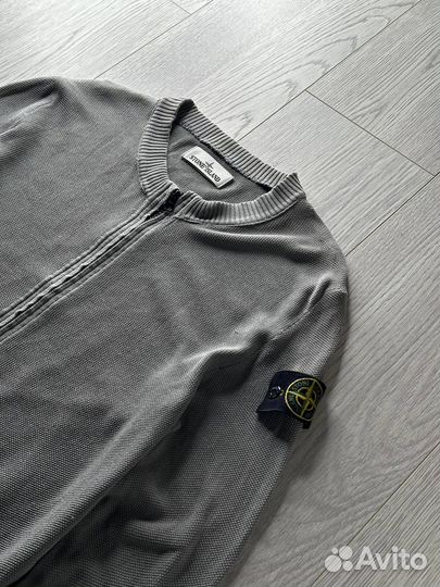 Зип кофта stone island оригинал M CLG стон исланд