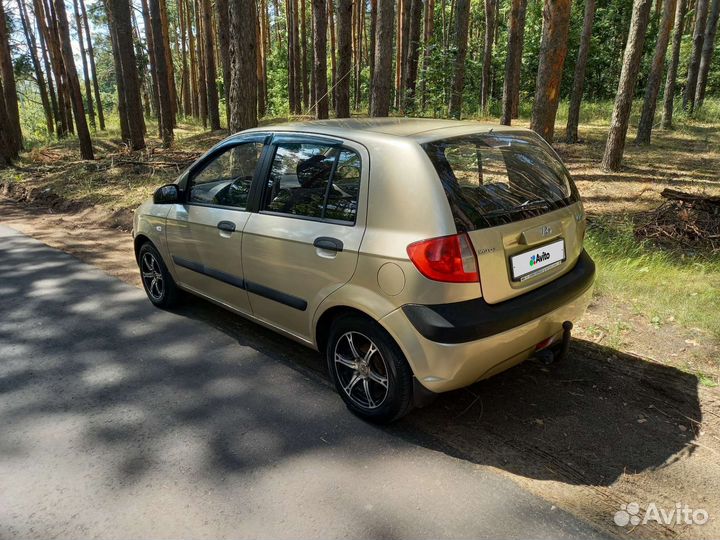 Hyundai Getz 1.1 МТ, 2007, 125 000 км