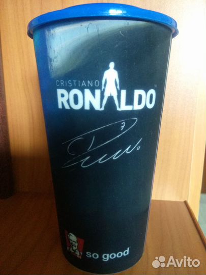 Стакан с Рональдо(KFC)