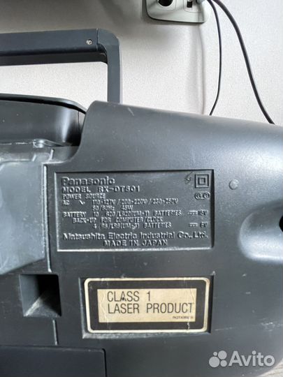 Музыкальный центр Panasonic RX-DT 501