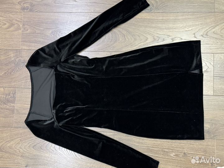 Вечернее платье 42 бархатное