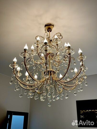 Люстра хрустальная