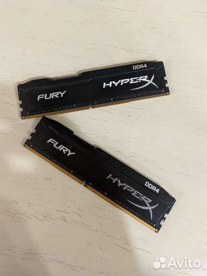 Hyperx fury DDR4 16gb