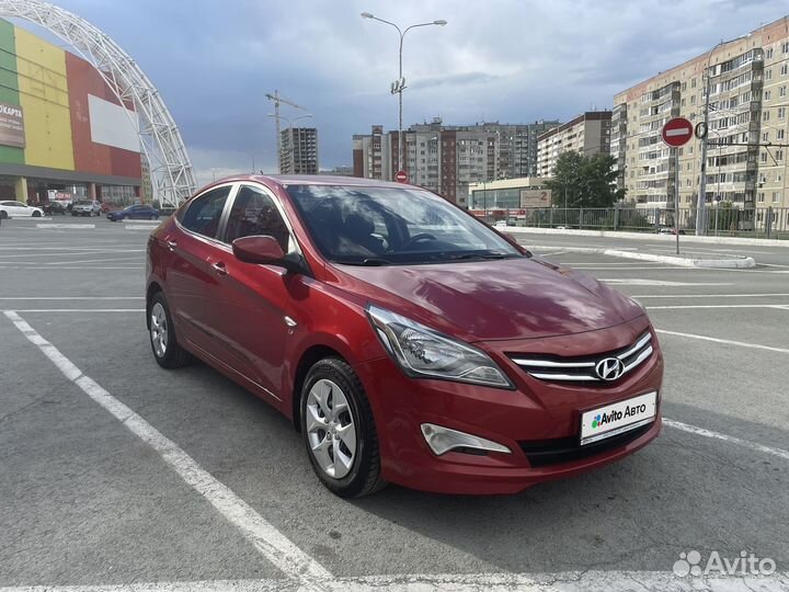 Hyundai Solaris 1.6 AT, 2015, 119 500 км