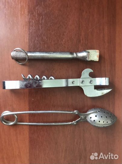 Открывалки и ложка-заварник. СССР