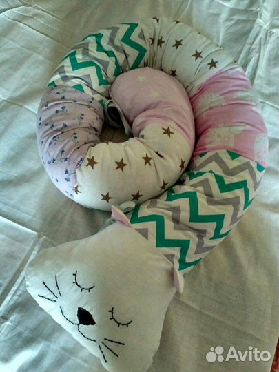 Подушка для беременных или детский бортик, игрушка