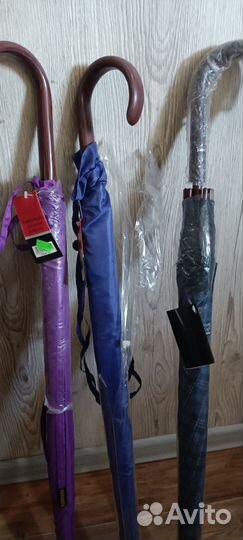 Зонтики тросточки дет/ взр