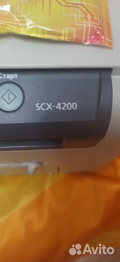Мфу Samsung SCX-4200 принтер сканер копир лазерный