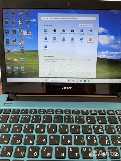 Ноутбук acer aspire one
