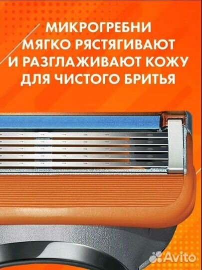 Сменные кассеты gillette fusion 5