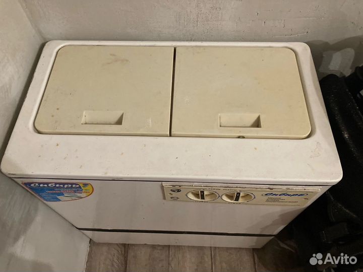 Стиральная машина полуавтомат