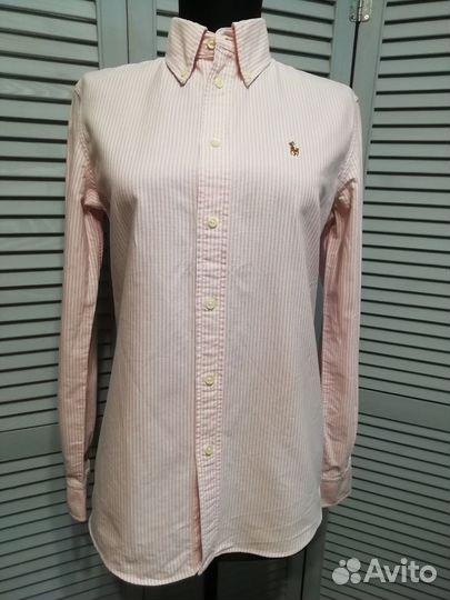 Рубашка женская ralph lauren хлопок р.XS