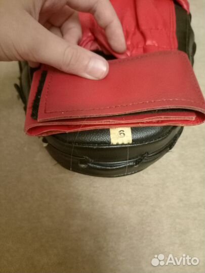 Боксерские лапы бу размер 6