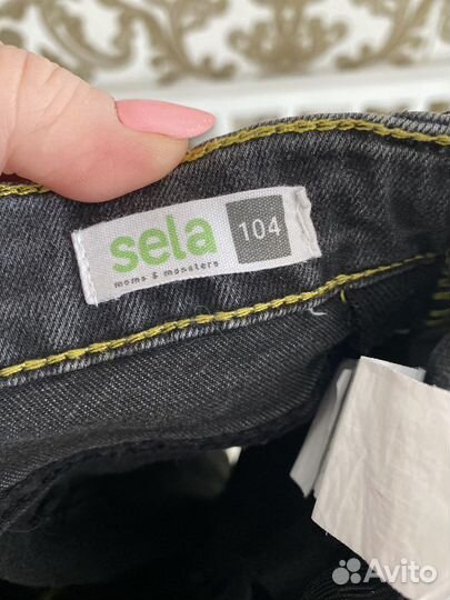 Джинсовые шорты sela для мальчика 104 р