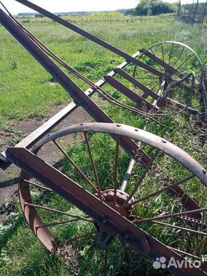 Прицеп для трактора,грабли
