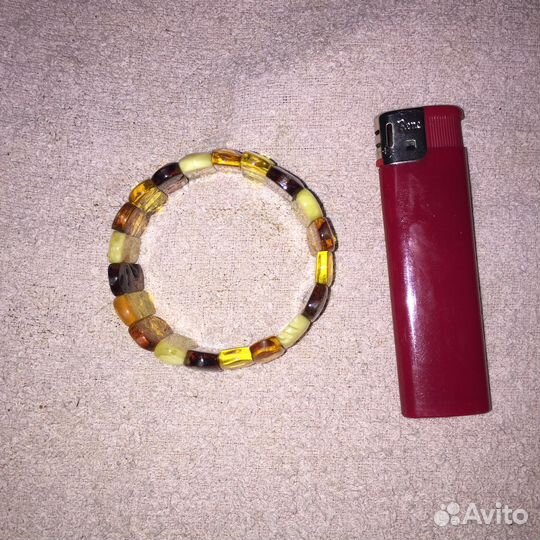 Янтарный браслет