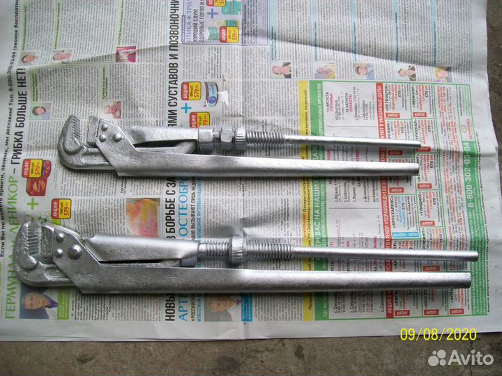 Старинные разводные ключи