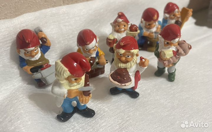 Игрушки из киндера 90х