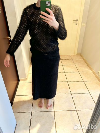 Свитер полупрозрачный Uterque