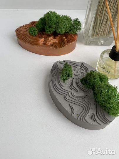 Кашпо из гипса